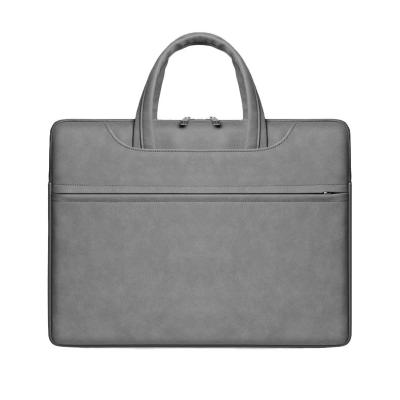 China Custom Branded Polyester Men Business Shoulder Travel Computer Bag Laptop Sleeve for sale