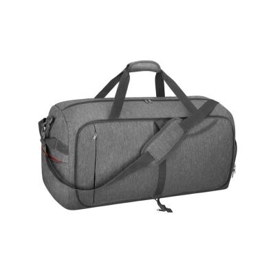 China Economical Vintage Custom Design Foldable Weekender Travel Bag With Shoes Compartment for sale