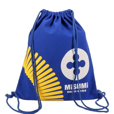 China Good Quality Fashion Canvas Drawstring Waterproof Hot Selling Heavy Duty Backpack for sale