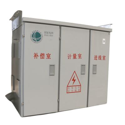 China Waterproof Electrical Distribution Box With Transformer Capacitor Banks Switch Cabinet for sale