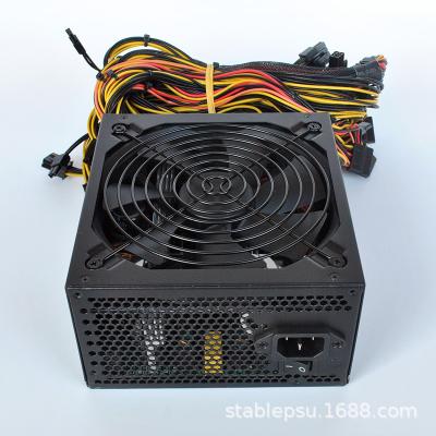 China PSU PceA Fully Modular 2000W ATX 80 PLUS APFC Power Supply 100 Amp DC Power Supply for sale