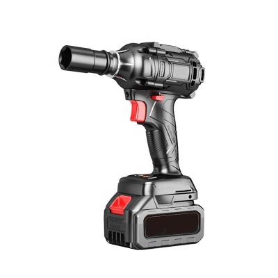 China Multifunctional high quality portable chargeable battery electric current cordless brushless impact wrench for sale