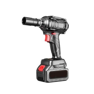 China Multifunctional Rechargeable Brushless Electric Torque High Power Lithium Impact Wrench 280N.m-1000N m Cordless Wrench For Car Tires for sale