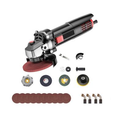 China Large Structural Grinding For Cleaning Or Beveling 220-250V 1300W Economical 3.93 Inch Angle Grinder Electric Powered Metal Grinding And Cutting Machine for sale