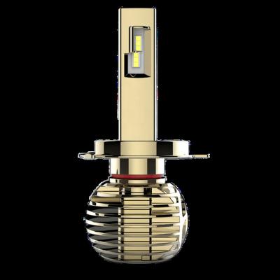 China Aluminum Alloy G7 LED Headlight Bulb Factory Price High Level Tricolor G7 Led Headlight H1 H3 H7 H8 H11 9005 9006 880 881 9012 ACE Lighting for sale