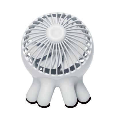 China Convenient Adjustable Portable Desktop Fan Design Octopus Mini Size USB Tarara For Kids Home Useful Summer for sale