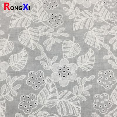 China RXF2215 Lightweight Cotton Lace Fabric Woven  Flame Retardant Anti-Static for sale