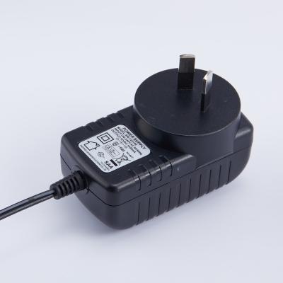 China Supply CCC GS CE BS SAA kc USA Singapore Authentication 12V2A 24V1A Industrial Model Power Adapter for sale