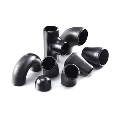 China 6 Inch Carbon Steel Butt Weld Pipe Fittings Dimensions Equal for sale