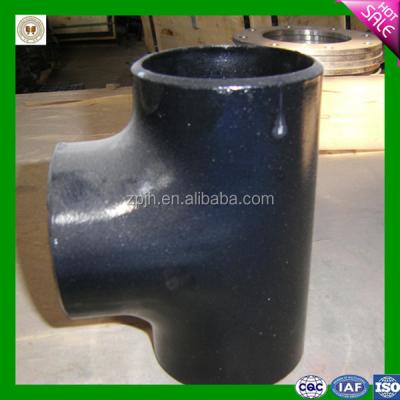 China Carbon Steel China Supplier ASME B16.11 Carbon Steel Threaded Reducing Pipe Tees for sale