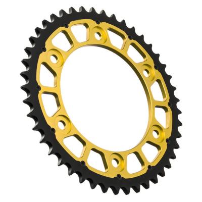 China 45 Steel/A3 Steel 7075 T6 Aluminum alloy Motorcycle Sprocket for Honda CBR600RR CBR600F for sale