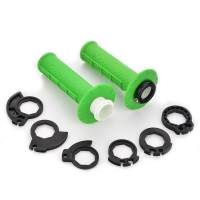 China Orange TPE Customized 22mm Universal Motorcycle Handlebar Grips for Modified Bikes for sale