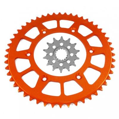 China Op maat gemaakte Dirtbike Sprocket Set voor KTM EXC EXC-F SXF SXF XC XCF XCF-W 250 Motorfiets Te koop