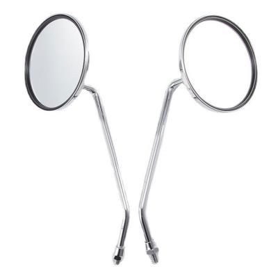 China Convex Plating Electric Scooter Metal Motorcycle Mirrors Convex Mirror Technology for sale