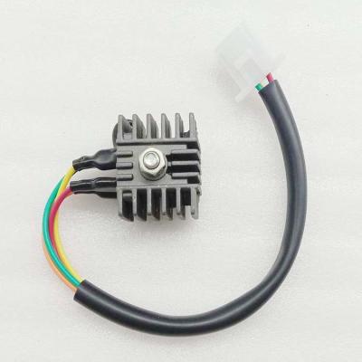 China 8An Charging Current Aluminum Motorcycle Voltage Regulator Rectifier for Honda XL125 CL 350 360 450 for sale