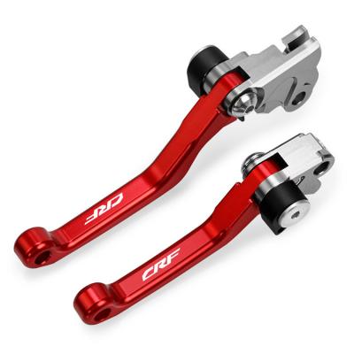 China Modified CNC Aluminum Alloy CRF150 Brake and Clutch Lever for Honda CRF150F CRF230F for sale