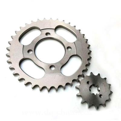 China OEM Custom Motorcycle Chain 36T 14T CD110 Sprocket Set for Honda CD110 Replace/Repair for sale