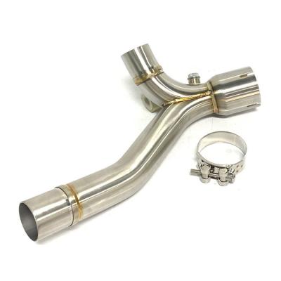 China Stainlsess Steel 304 Middle Exhaust Pipe for Suzuki GSXR1000 Customized Modification for sale