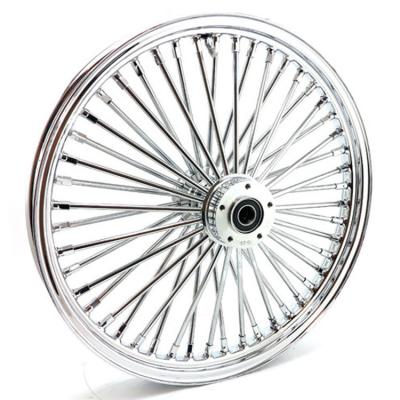 China SPHC Steel Chrome Plated 21 Inch Double Disc Motorcycle Wheels for Harley Davidson for sale