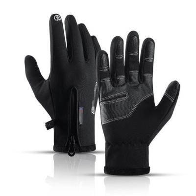 China Non-Slip Plus Velvet Motorcycle Winter Gloves for Men and Women Touch Screen S/M/L/XL for sale