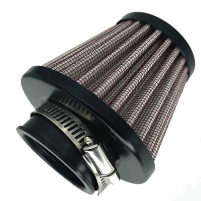 China Universal Conical Waterproof Fabric Filter Cloth for Motorcycle Waterproof Air Filter for sale