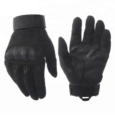 China Breathable Leather Tactical Full Finger Gloves with Touch Screen 20-30 Days Delivery Time for sale