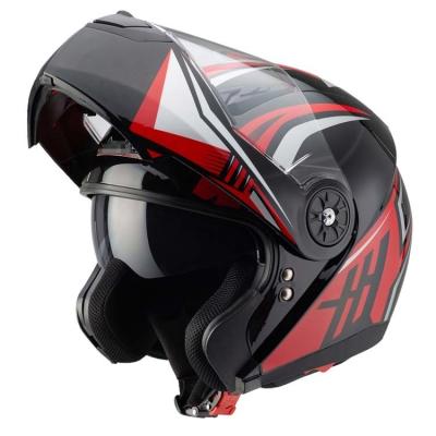 China Head Safety Protection Made Flip Up Motorcycle Helmets with Customized Logo Accepted for sale