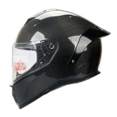 China Vervang/repareer koolstofvezel motorhelm met ECE 22.06 certificaat Te koop