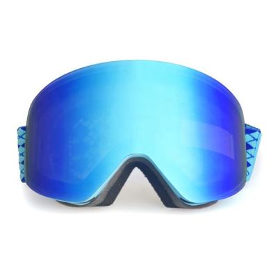 China Customized Logo Anti-fog Double Lens Magnet Snow Ski Goggles for Outdoor Activities for sale