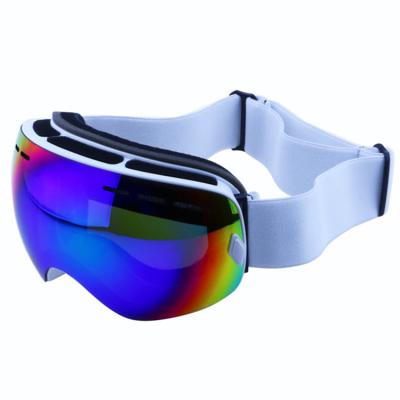 China Anti-fog UV400 Windproof Snow Boarding Goggles Impact Resistance Spherical Lens for Custom for sale