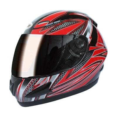 Chine Casque de moto unique à visage complet pour vélo électrique homologué DOT ECE à vendre