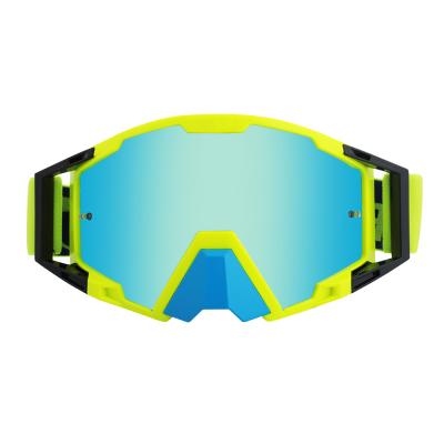 China Erwachsenengröße Dreckrad Motorrad MX-Brille mit verstellbarem Anti-Slip-Elastischem Gurt zu verkaufen