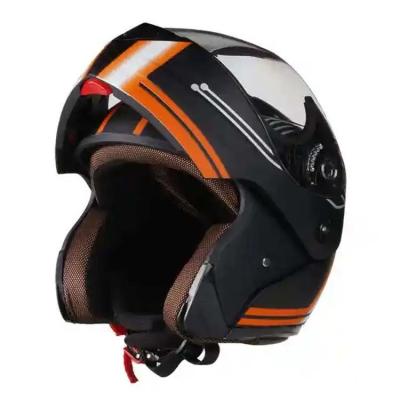 China Customized Logo Accepted Make DOT Approved Motorcycle Flip Up Helmets Modular Helmet for sale