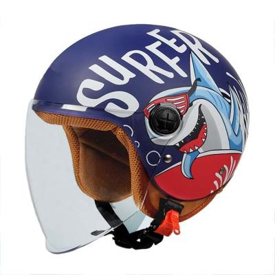 China Open Face ABS EPS PC Children Motorbike Helmet for Replacement Purpose Repair for sale