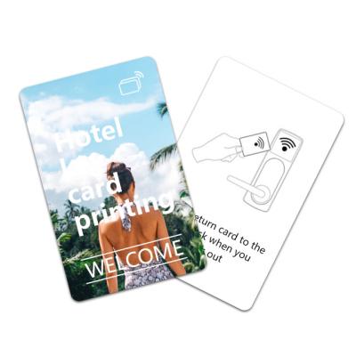 China Waterproof / Waterproof High Quality Plastic Access Blank RFID Contactless Contactless NFC Smart Chip Cards for sale