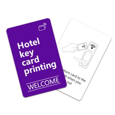 China Waterproof/Waterproof Top 1 Supplier For Rfid Miwa Hotel Key Card for sale