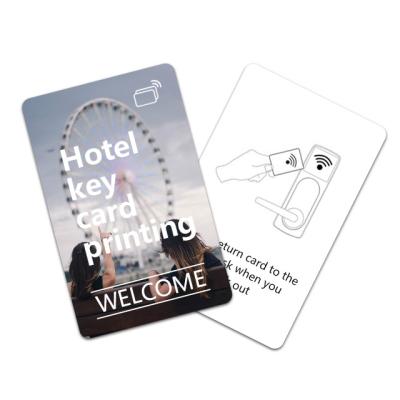 China Waterproof / Waterproof Kaba / Salto / Saflok / Onity RFID Hotel Key Card for sale