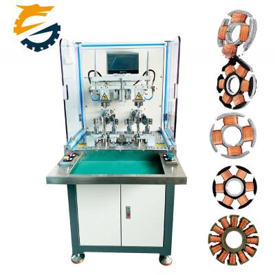 China Professional Coil Fan Automatic Bobbin Winding Machine with Source Pressure Control for sale