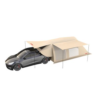 China Connect rear of MKCAMP car wholesale retail camping tent picnic combination tent inflatable multi-person space for sale