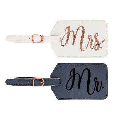 China Mr. Mrs. ID Card Travel Products Passport Holder and Baggage Tag Luggage Tag for sale