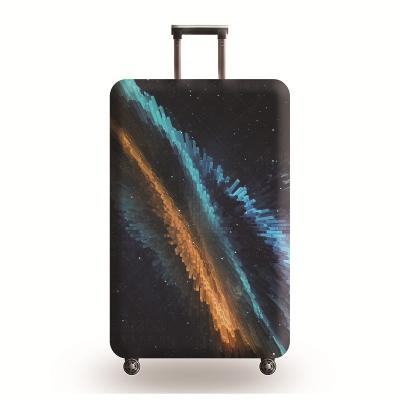 China China Supplier OEM Durable Spandex Travel Luggage Spandex Protector Cover For Suitcase for sale