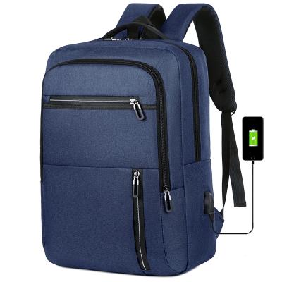 China With custom logo USB 2021 hot sale Cheaper Oxford USB charging port laptop waterproof backpack for sale