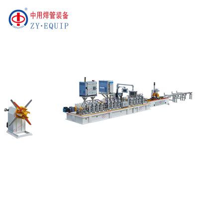 China Manufacturing Plant High precision intelligent  welded tube mill production line Automobile exhaust tube mills for SS for sale