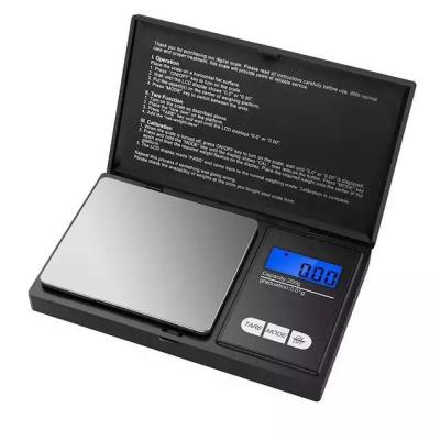 China mini pocket balance digital scale with 200g 300g 500g capacity 13*7*2cm for sale