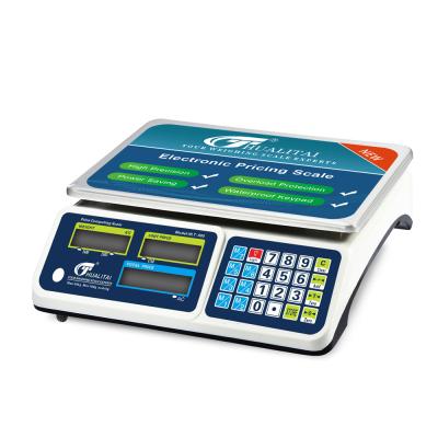 China Design Balance Weight Scale ACS 30kg Quantity and Price Calculation Count New for sale