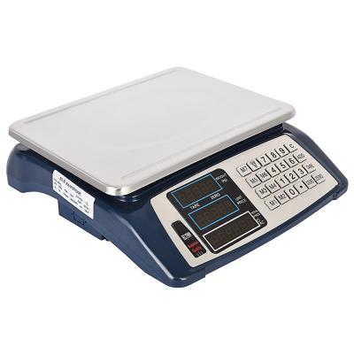 China Sample / Dynamic / Light / Clear / Add / Tare / Zero / Save Electronic Keypad Price Scales 50kgs Calculation Scale for sale