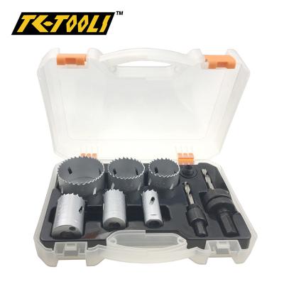 China Metal Bimetal Drilling 9pcs Hole Saw Set for sale