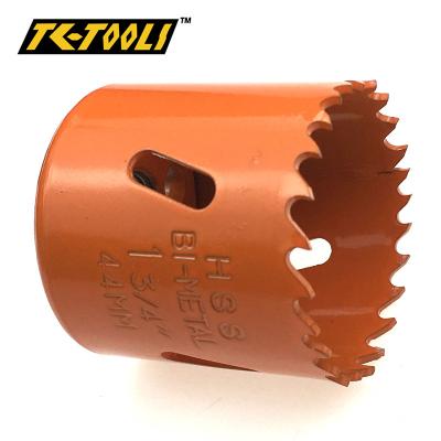 China Bimetal Metal Drilling HSS Hole Saw For Wood And Metal for sale