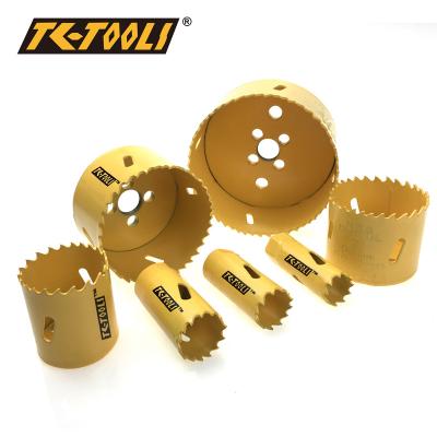 China Metal Drilling HSS 8% Cobalt M42 Bimetal Hole Saw For Wood And Metal Hole Cutter for sale