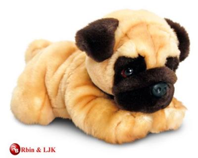 China Dog Pug Stuffed Plush Toy Custom Promotional Lovely Plush Toy Dog Pug Stuffed Plush Toy for sale